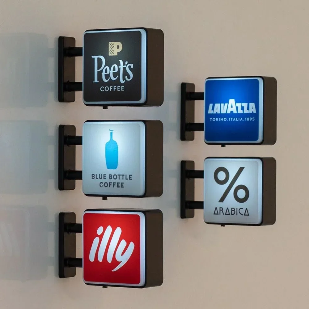 Lighting World Decor - Imán Decorativo para Refrigerador con Logotipos