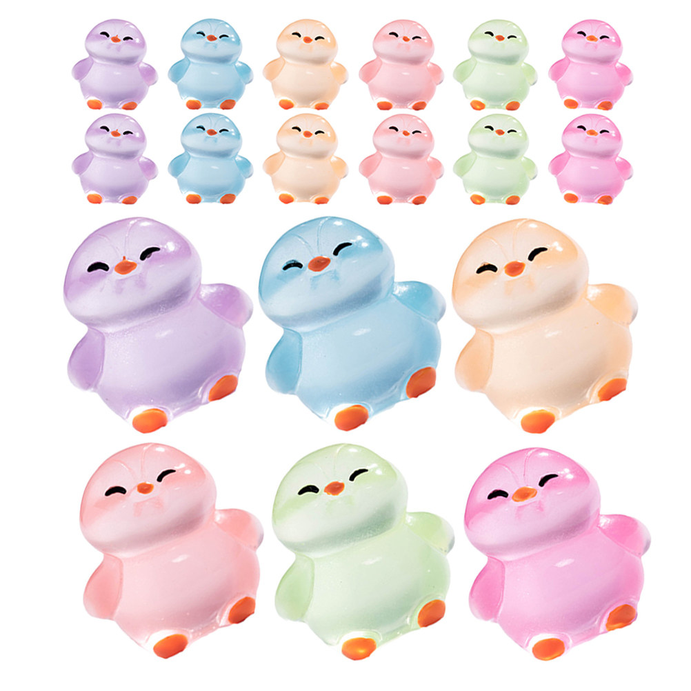 Lighting Home Decor Ideas - 18 Pingüinos de Resina Brillantes: Lindos