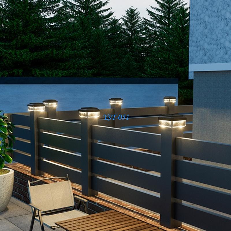 Decor Lighting Solution - Luz solar del casquillo del poste
