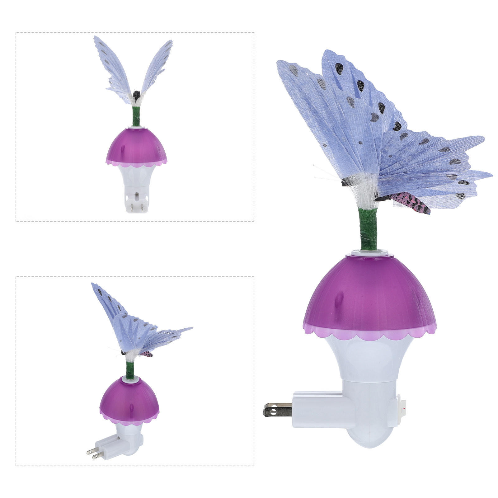 Lighting Home Decor Ideas - Lámpara de noche con diseño de