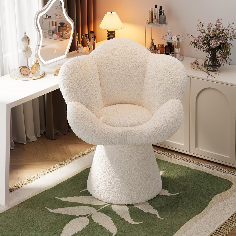 Furniture Lighting & Decor Magazine - Silla Giratoria de Maquillaje para Dormitorio,