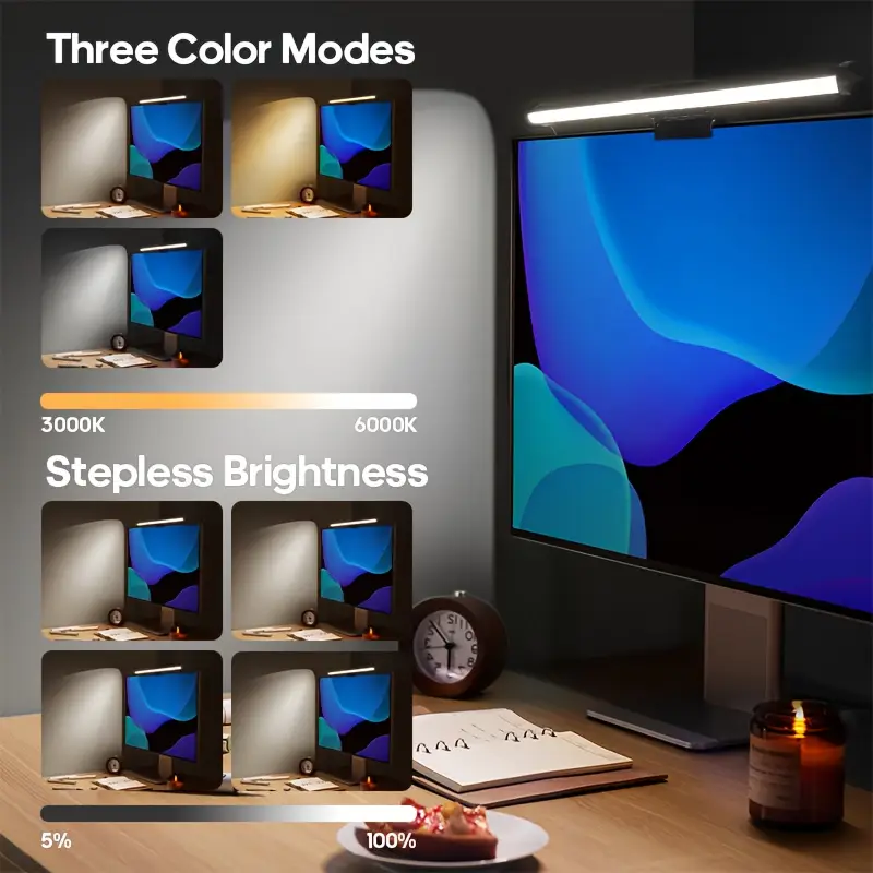 Barra de Luz LED para Monitor  - Touch Dimmer Lamp reseña y precio