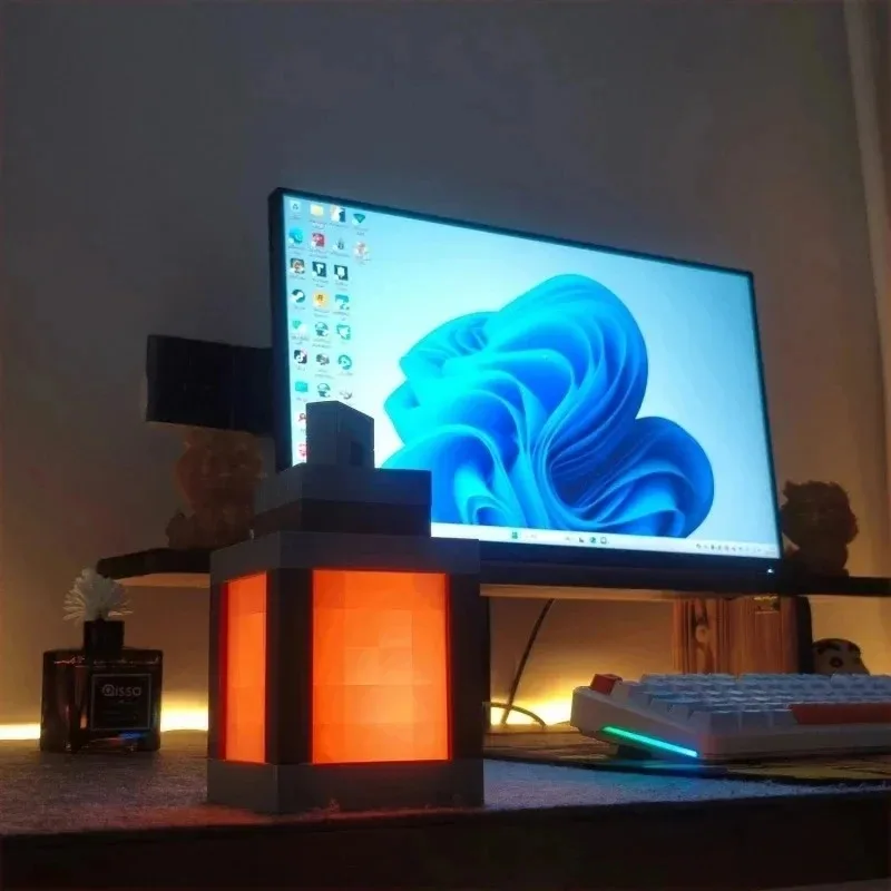 Lámpara Colgante Estilo Pixel, - Lighting World Decor reseña y precio