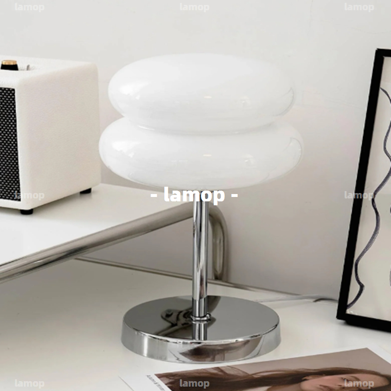 Lámpara de Mesa Bauhaus Cream- - Room Lighting Bedroom Decor reseña y precio
