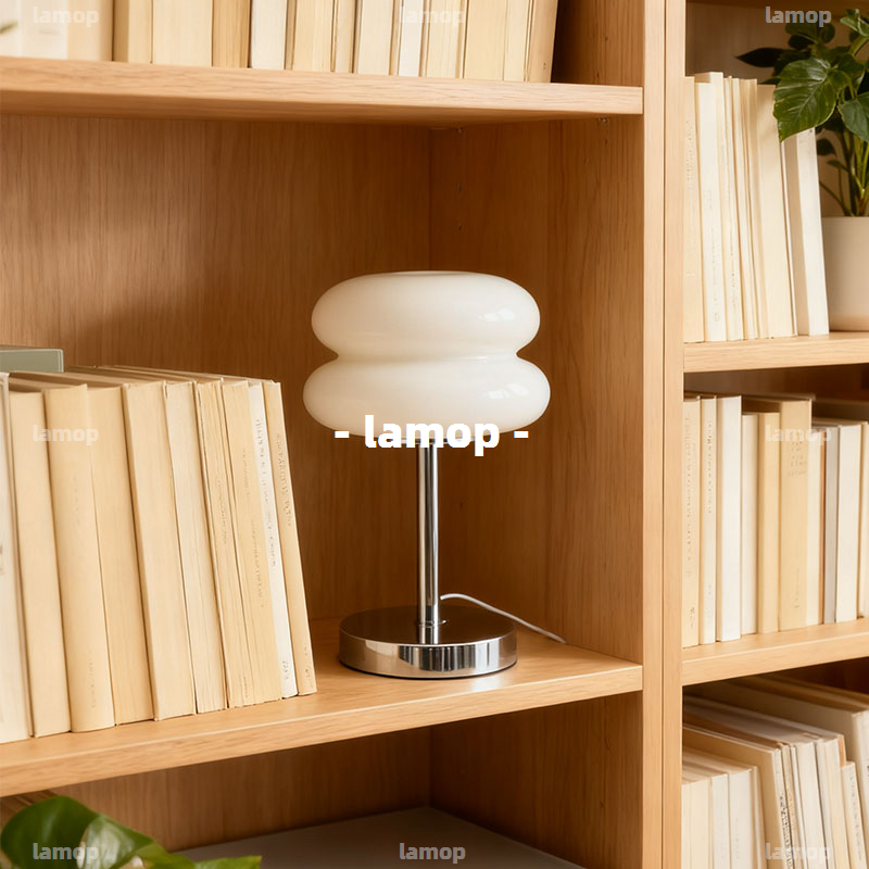 Lámpara de Mesa Bauhaus Cream- - Room Lighting Bedroom Decor reseña y precio