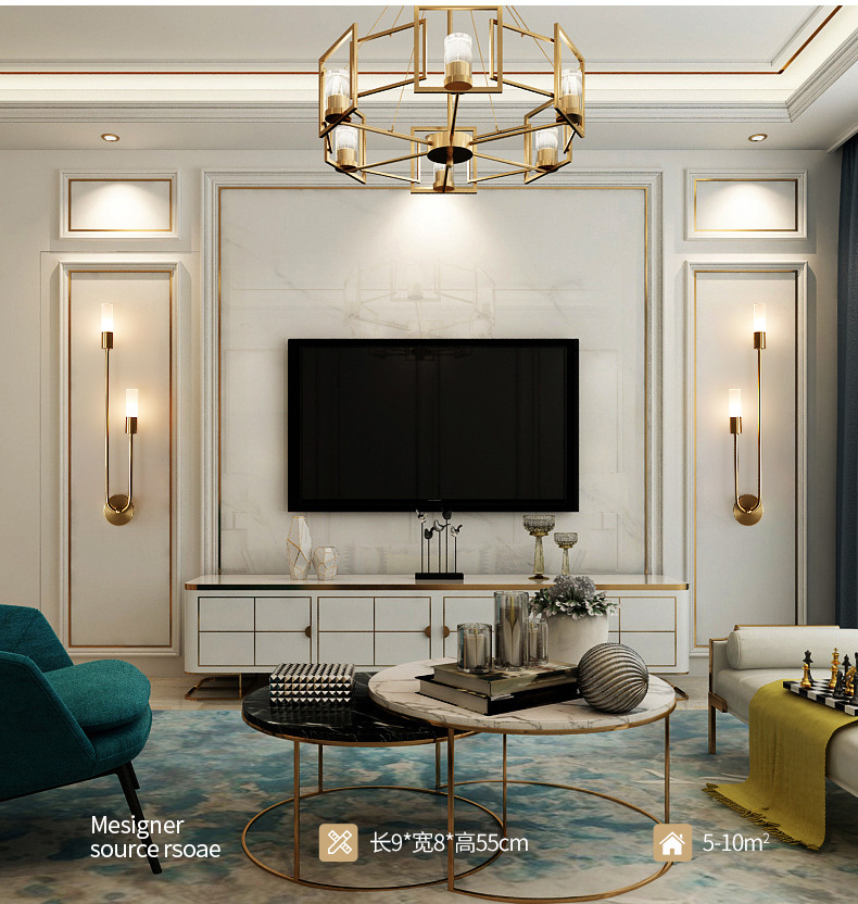 Lámpara de Pared LED Decorativ - Room Lighting Bedroom Decor reseña y precio