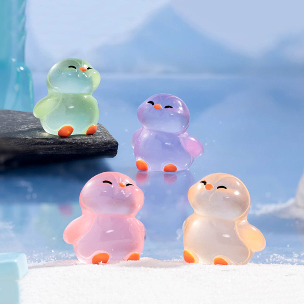 18 Pingüinos de Resina Brillan - Lighting Home Decor Ideas reseña y precio