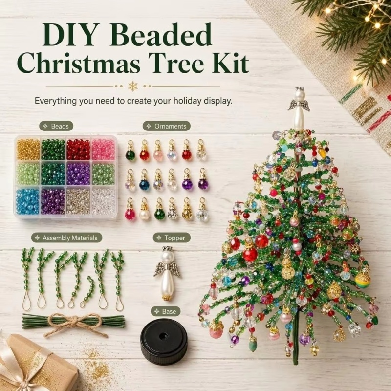 Kit de Árbol de Navidad con Cu - Home Decor Lighting Tree reseña y precio
