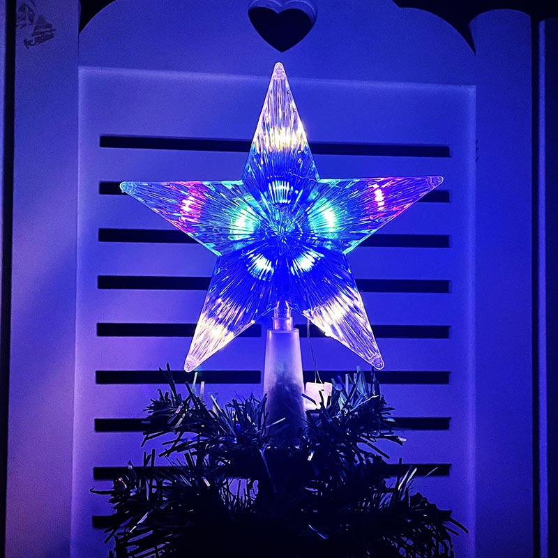 Luz LED de estrella superior p - Home Decor Lighting Tree reseña y precio
