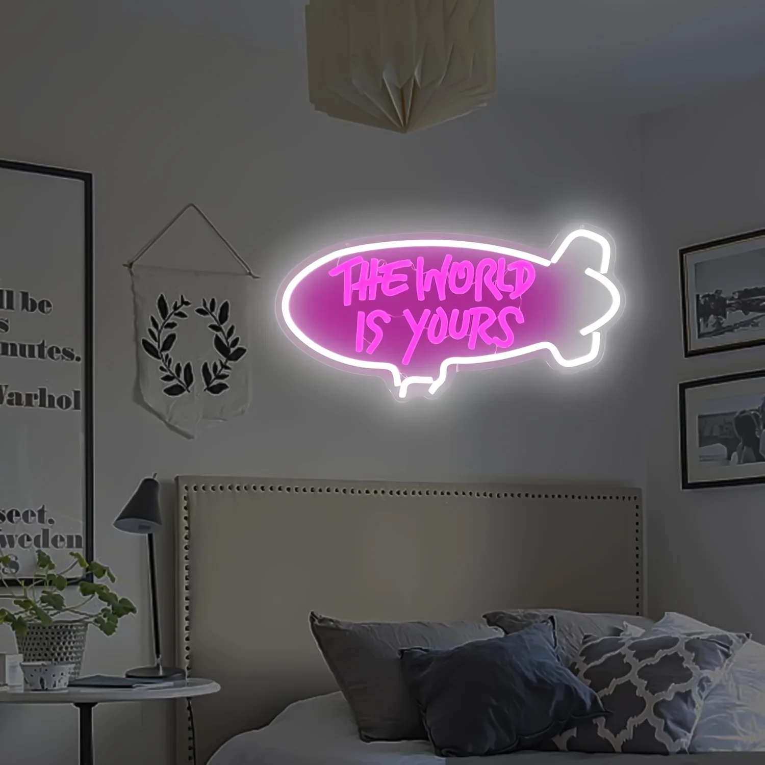 Letrero de Neón LED Regulable  - Lighting World Decor reseña y precio