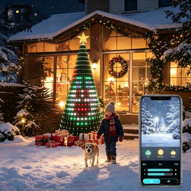 Luces de Árbol de Navidad con  - Home Decor Lighting Tree reseña y precio