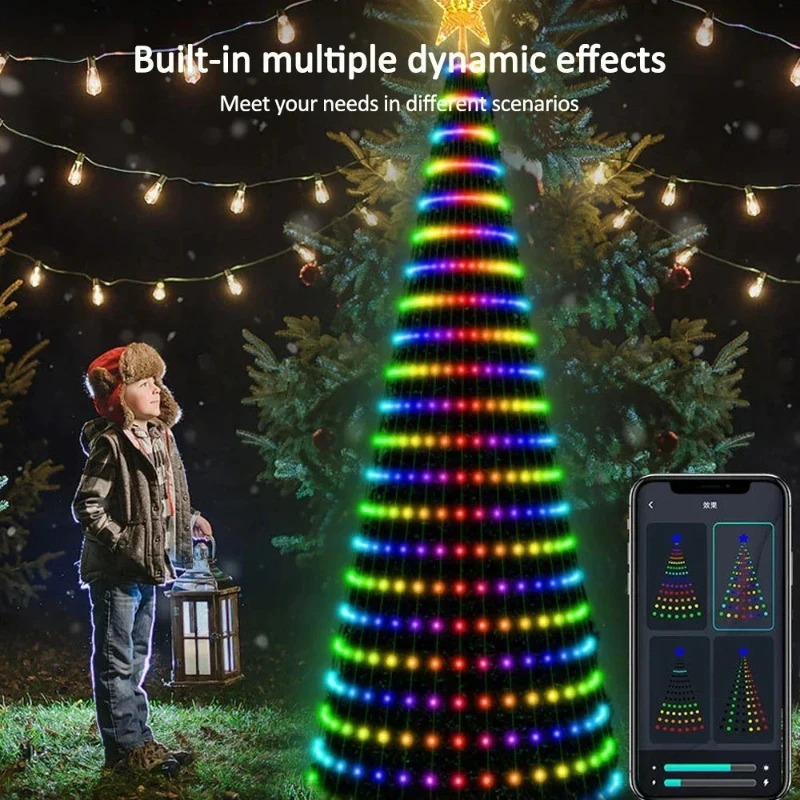Luces de Árbol de Navidad con  - Home Decor Lighting Tree reseña y precio