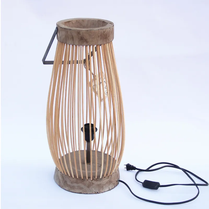 Lámpara de pie de tronco hueco - Home Decor Lighting Manufacturer reseña y precio