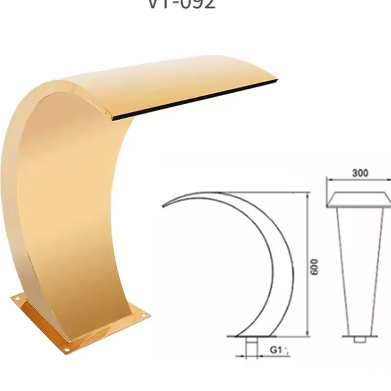 Cascadas de Agua con Luces LED - Home Decor Lighting Manufacturer reseña y precio