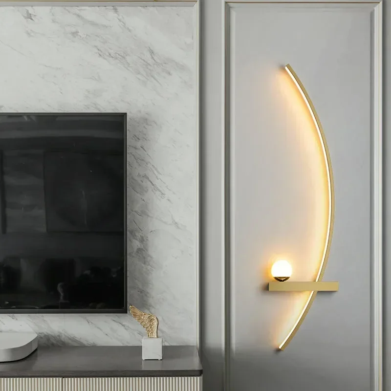 Lámpara de Pared LED Nórdica c - Home Decor Lighting Manufacturer reseña y precio
