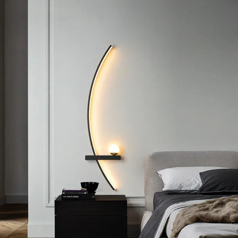 Lámpara de Pared LED Nórdica c - Home Decor Lighting Manufacturer reseña y precio