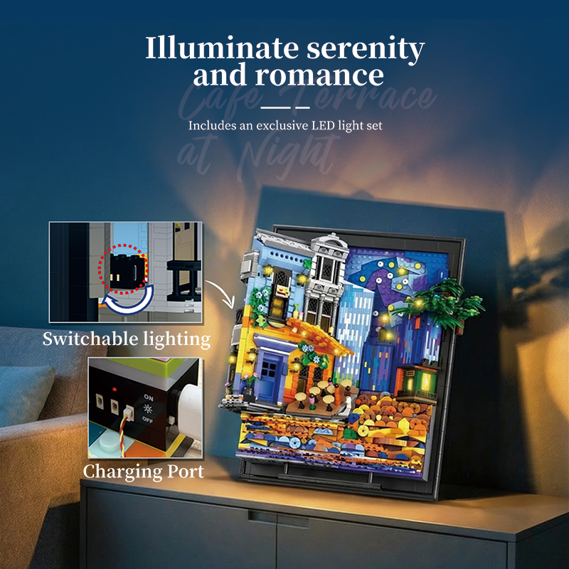 2678 Piezas, Bloques de Constr - Lighting Home Decor Ideas reseña y precio