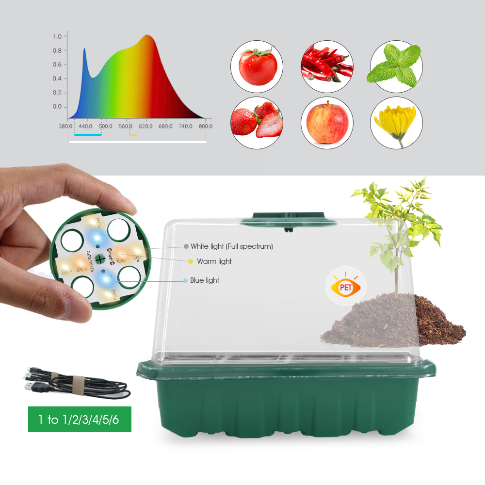 Macetas LED para vivero con lu - Touch Dimmer Lamp reseña y precio