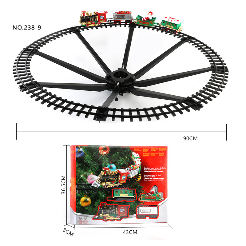 Tren eléctrico navideño con lu - Home Decor Lighting Tree reseña y precio