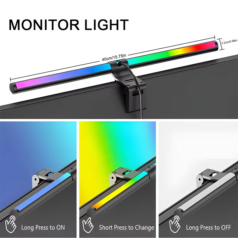 Barra de luz LED para monitor, - Touch Dimmer Lamp reseña y precio