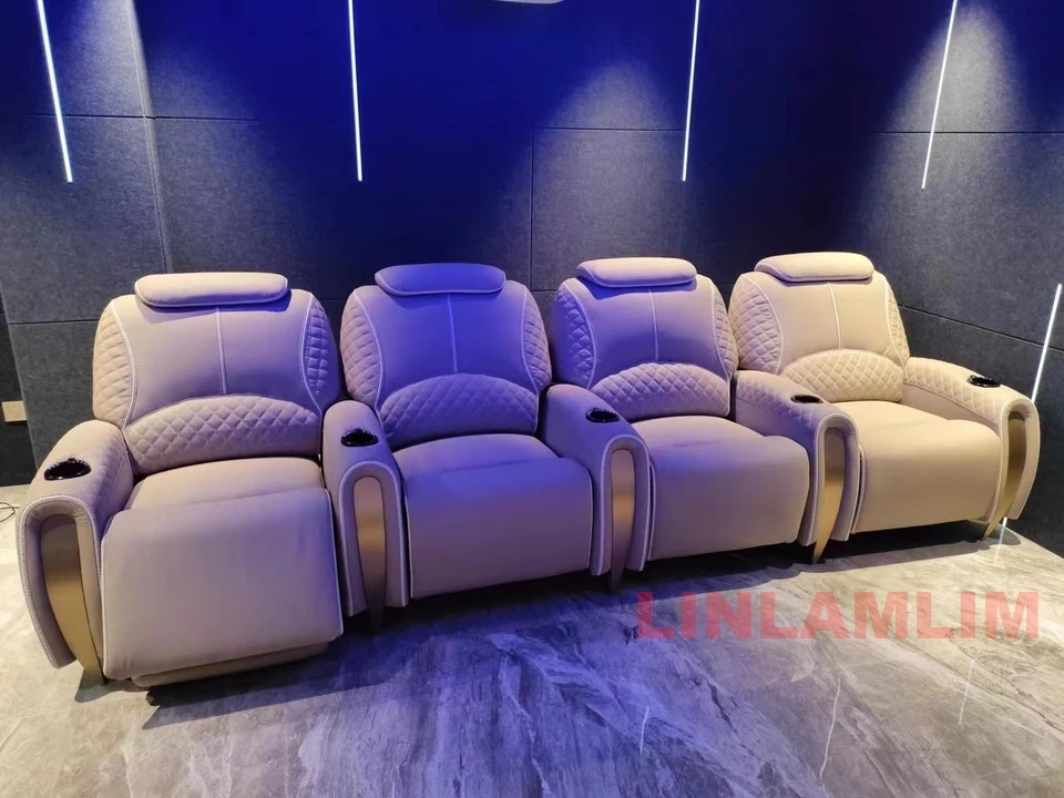 Sofá reclinable eléctrico de l - Furniture Lighting & Decor Magazine reseña y precio
