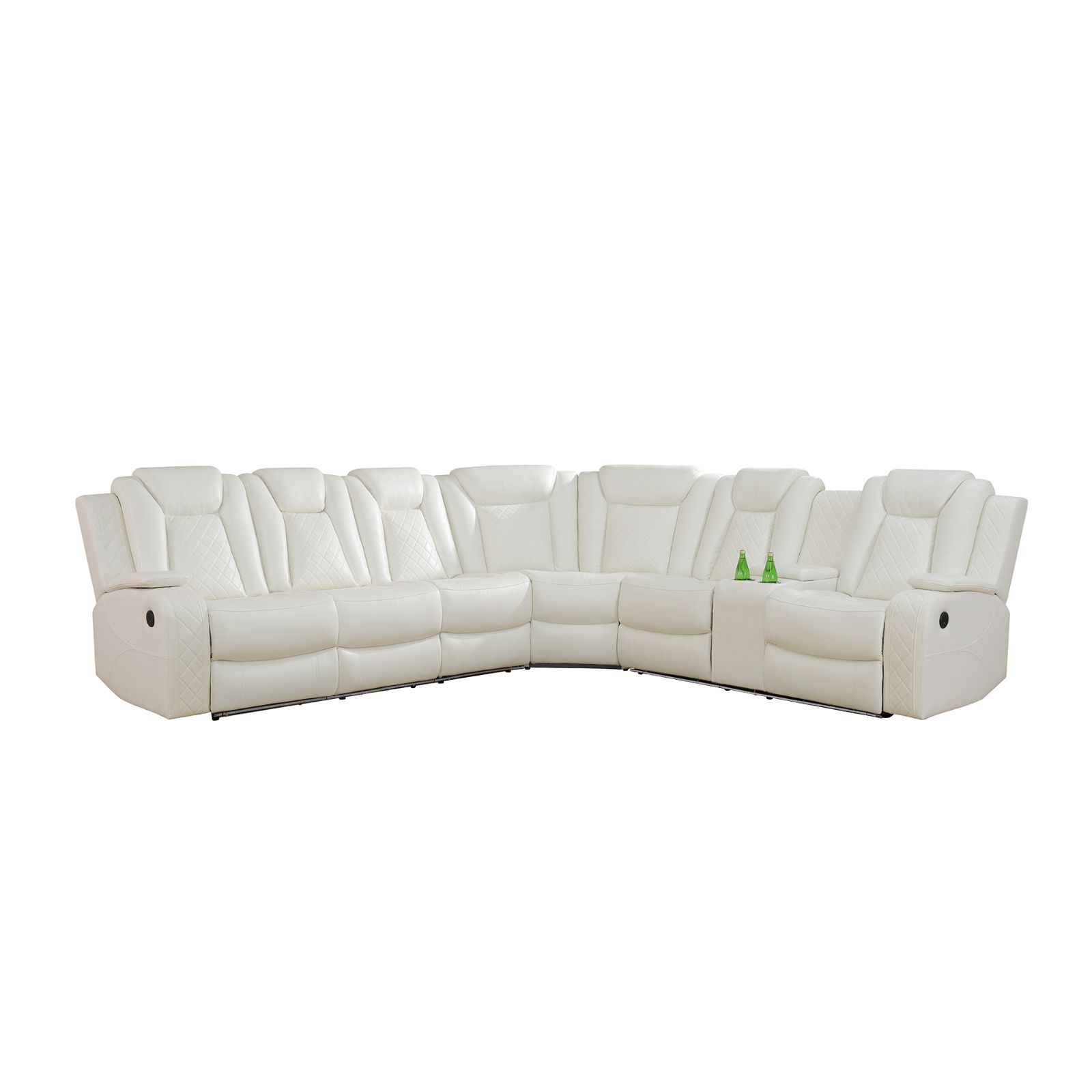 Sofá seccional reclinable eléc - Furniture Lighting & Decor Magazine reseña y precio