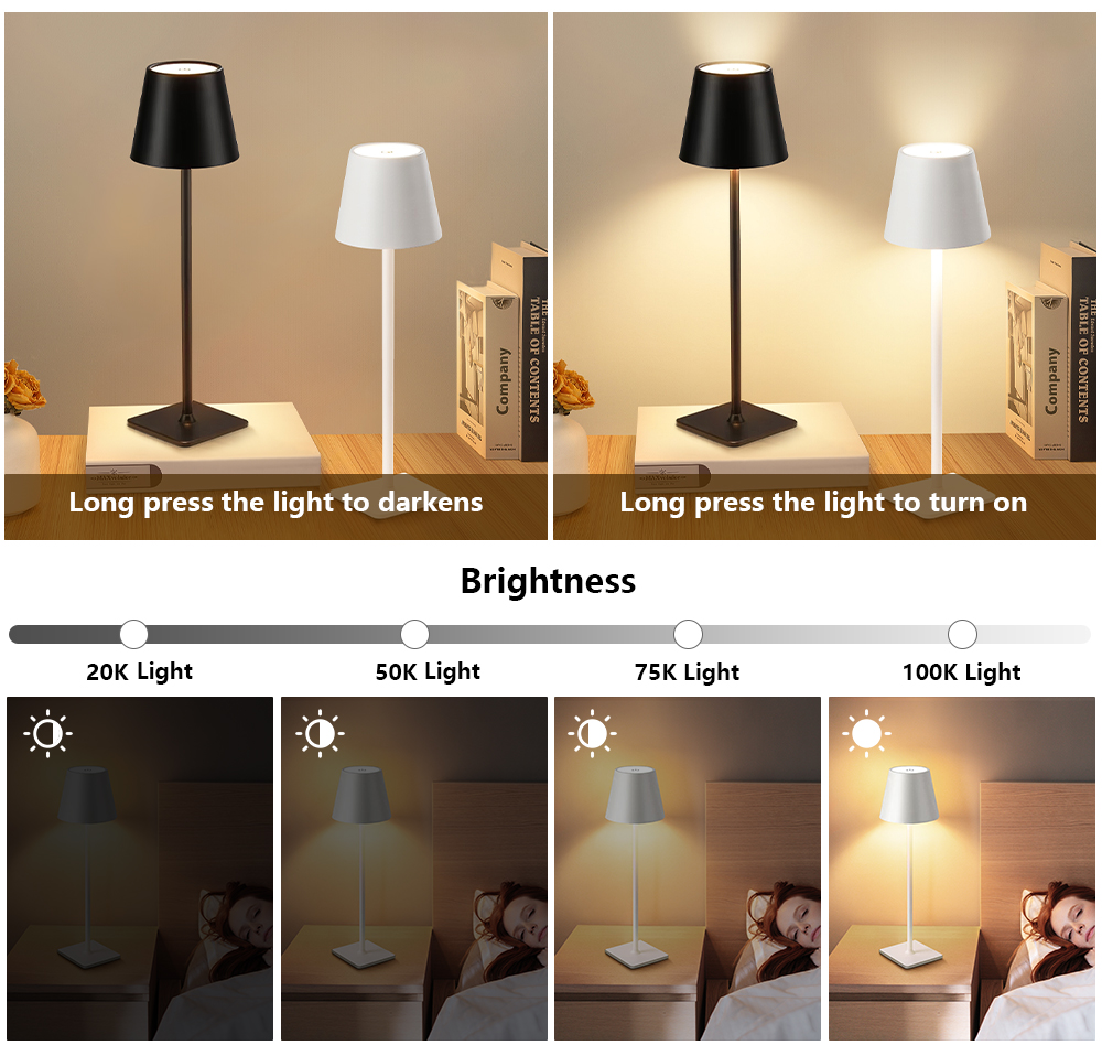 Lámpara de Escritorio LED Reca - Room Lighting Bedroom Decor reseña y precio